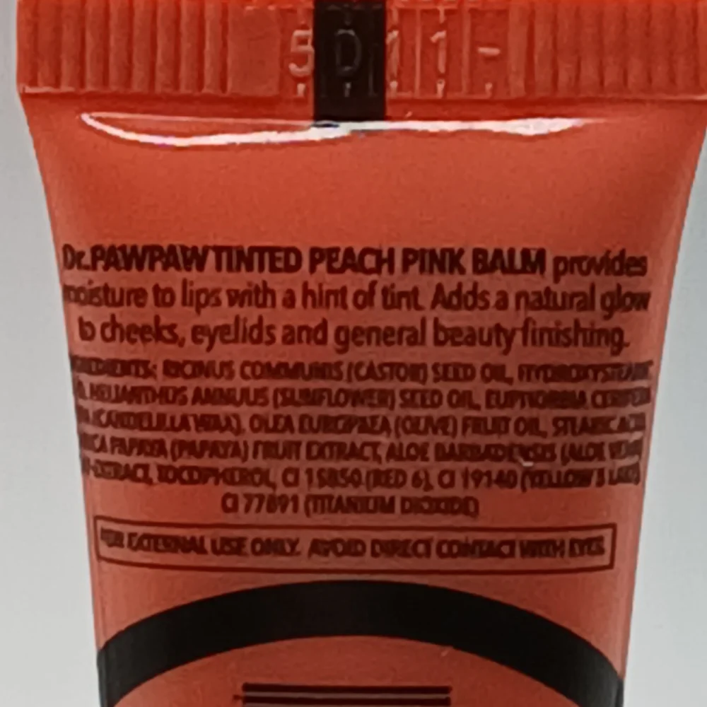 5 For $25 Item🌸 Dr.PawPaw Tinted Peach Pink Multipupose Balm - Picture 5 of 5